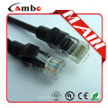 PVC ethernet cable rj45 escudo 1 m blanco